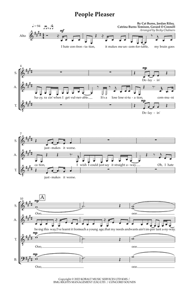 People Pleaser (arr. Becky Chalmers)