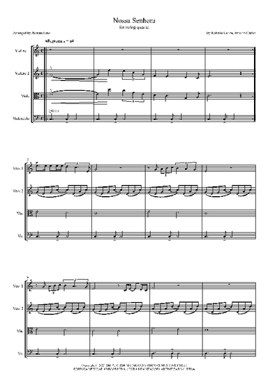 Nossa Senhora (arr. Jhonata Lino)