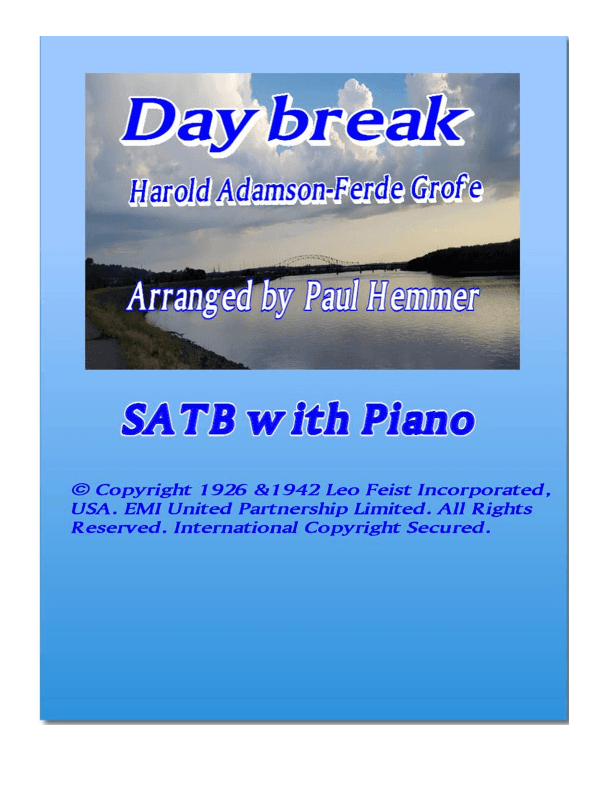 Daybreak (arr. Paul E Hemmer)
