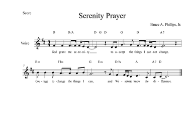 Serenity Prayer