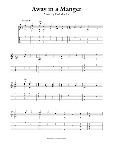 Away in a Manger (arr. Mark Phillips)