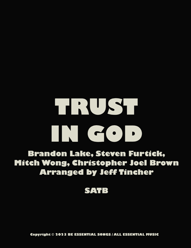 Trust In God (arr. Jeff Tincher)