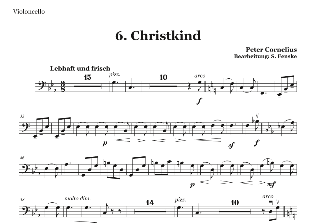 Christkind (arr. Sabine Fenske)