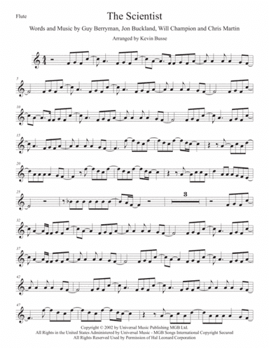 The Scientist (arr. Kevin Busse)