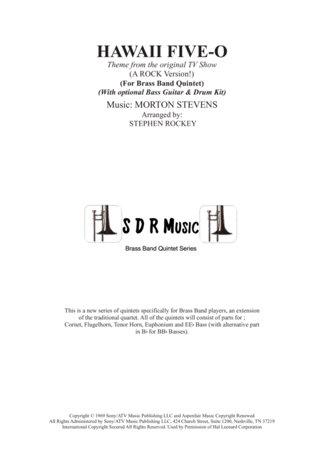 Hawaii Five-o Theme (arr. Stephen Rockey)