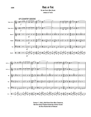 Ring Of Fire (arr. Tim Olt)