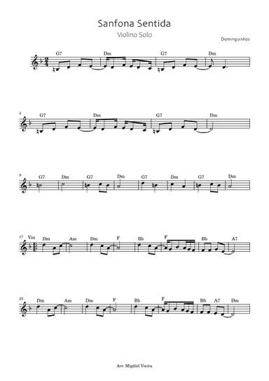 Sanfona Sentida (arr. Luiz Gonzaga)