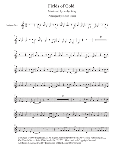 Fields Of Gold (arr. Kevin Busse)