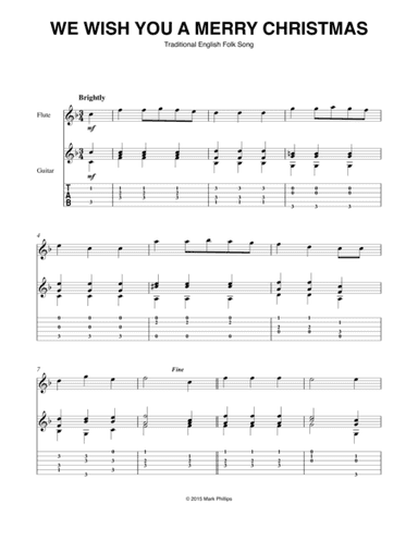 We Wish You a Merry Christmas (arr. Mark Phillips)
