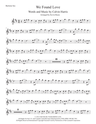 We Found Love (arr. Kevin Busse)
