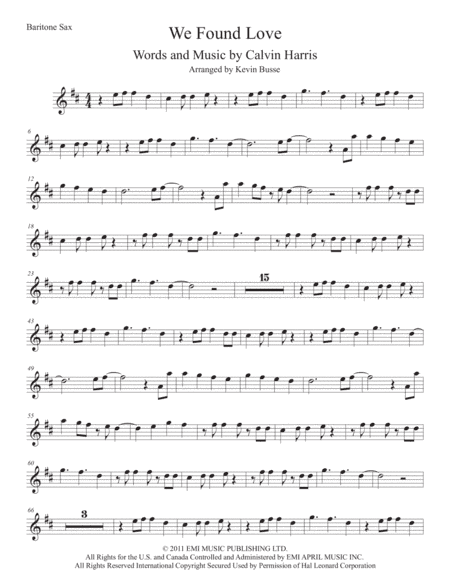 We Found Love (arr. Kevin Busse)
