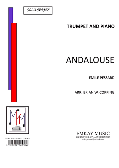 ANDALOUSE – TRUMPET & PIANO (arr. BRIAN W. COPPING)