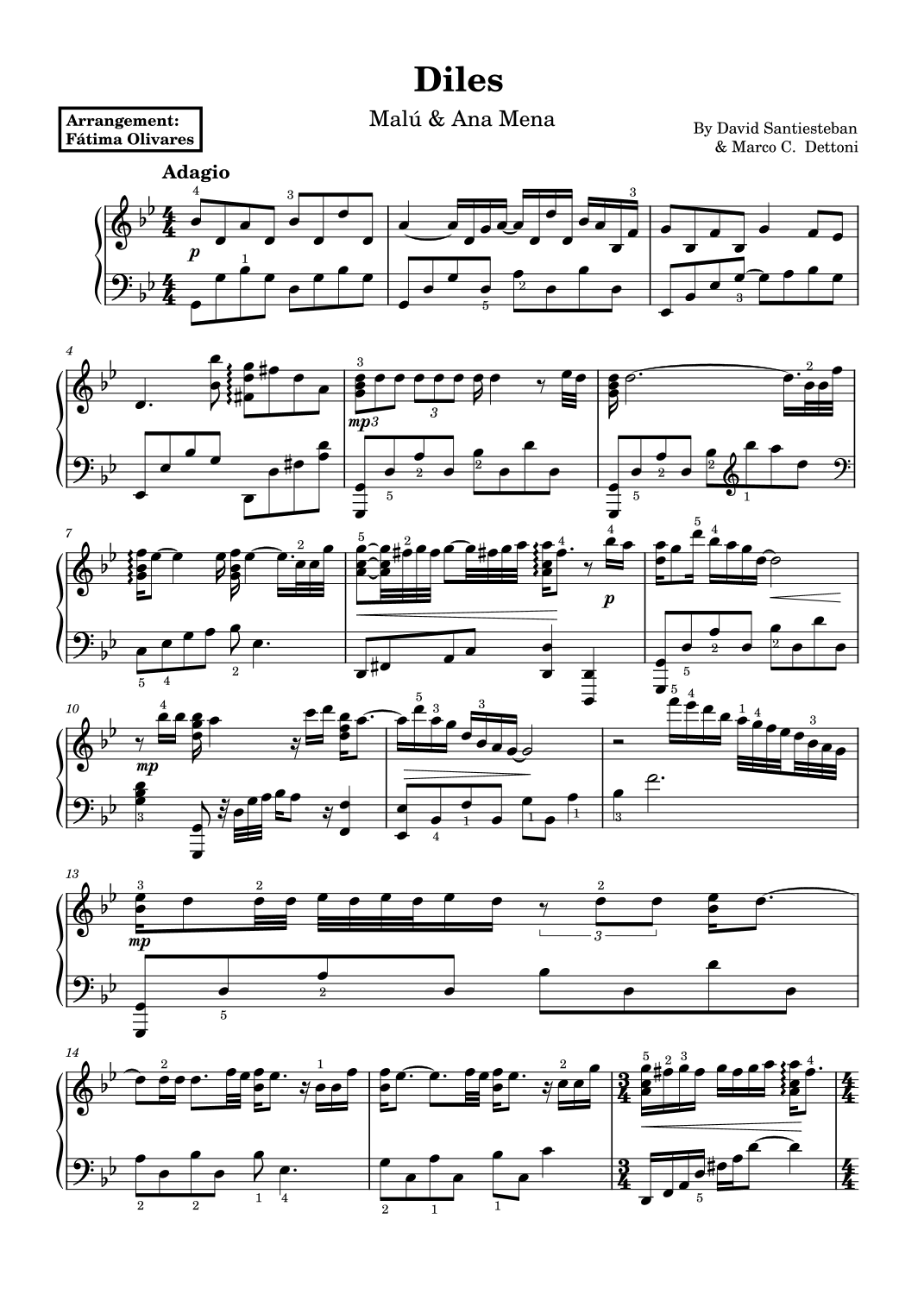 Diles (arr. Fátima Olivares)