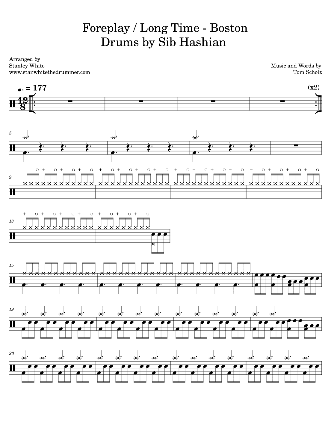 Foreplay/long Time (arr. Stanley White)