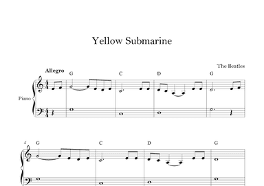 Yellow Submarine (arr. Lila)