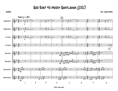 God Rest Ye Merry Gentlemen (2021) (arr. Logan Moore)