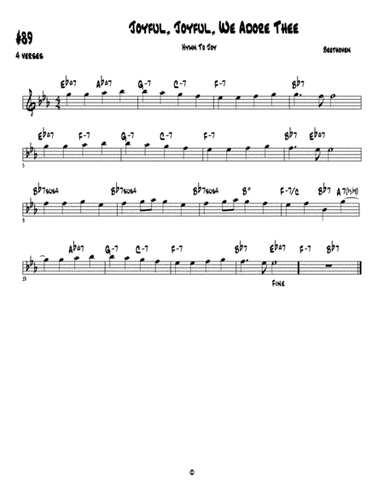 Joyful, Joyful, We Adore Thee  (Hymn To Joy) (arr. Matt Kendrick)