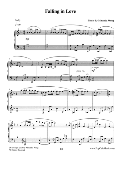 Falling in Love - Touching Piano Music