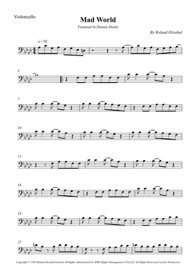Mad World (arr. Wesley S. SIlva)
