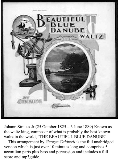 The Beautiful Blue Danube (arr. George Caldwell)