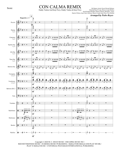 Con Calma (feat. Snow) [remix] (arr. Pedro Ernesto Reyes Fernández)