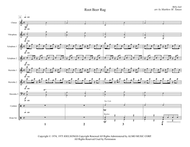 Root Beer Rag (arr. Matthew M. Tanzos)