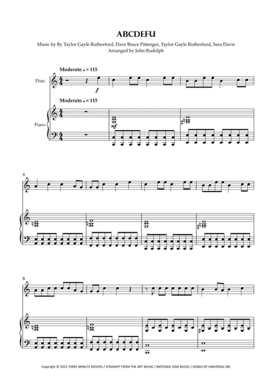 Abcdefu (arr. John Rudolph)
