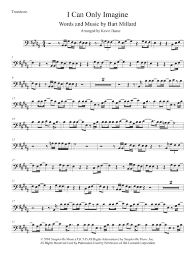 I Can Only Imagine (arr. Kevin Busse)