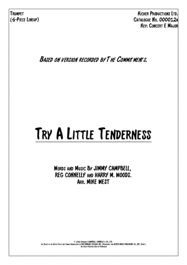 Try A Little Tenderness (arr. Mike West)