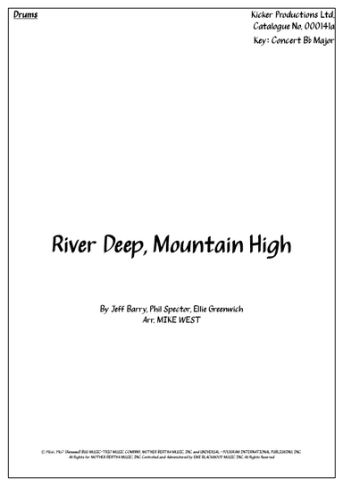 River Deep - Mountain High (arr. Michael Storeton-West)