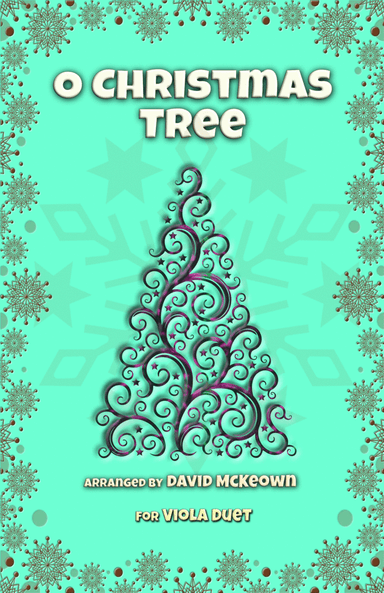 O Christmas Tree, (O Tannenbaum), Jazz style, for Viola Duet (arr. David McKeown)