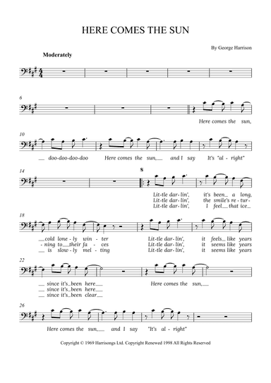 Here Comes The Sun (arr. Alex Nunes Rodrigues)