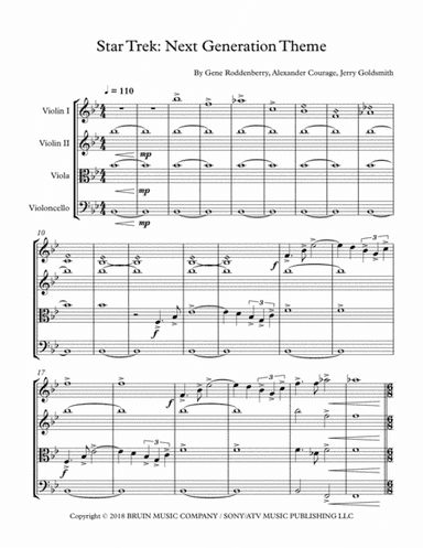 Star Trek - The Next Generation(r) (arr. Thomas Winter)