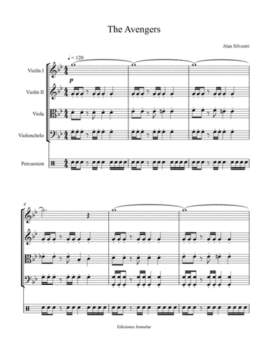 Avenger Theme (arr. Jesús Meléndez)