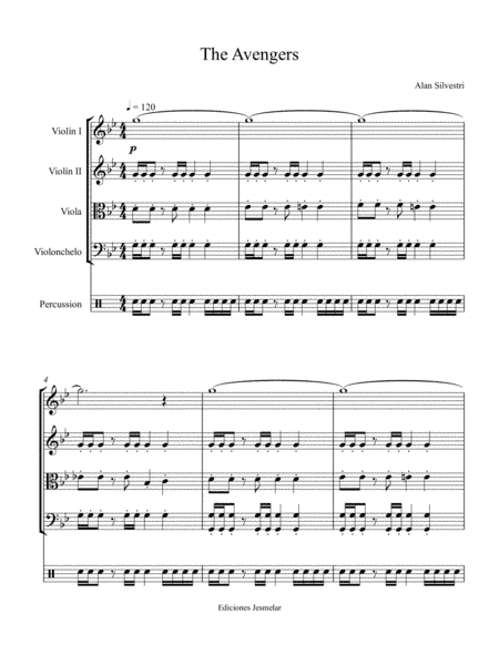 Avenger Theme (arr. Jesús Meléndez)