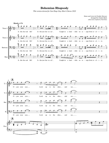 Bohemian Rhapsody (arr. Charles Beale])