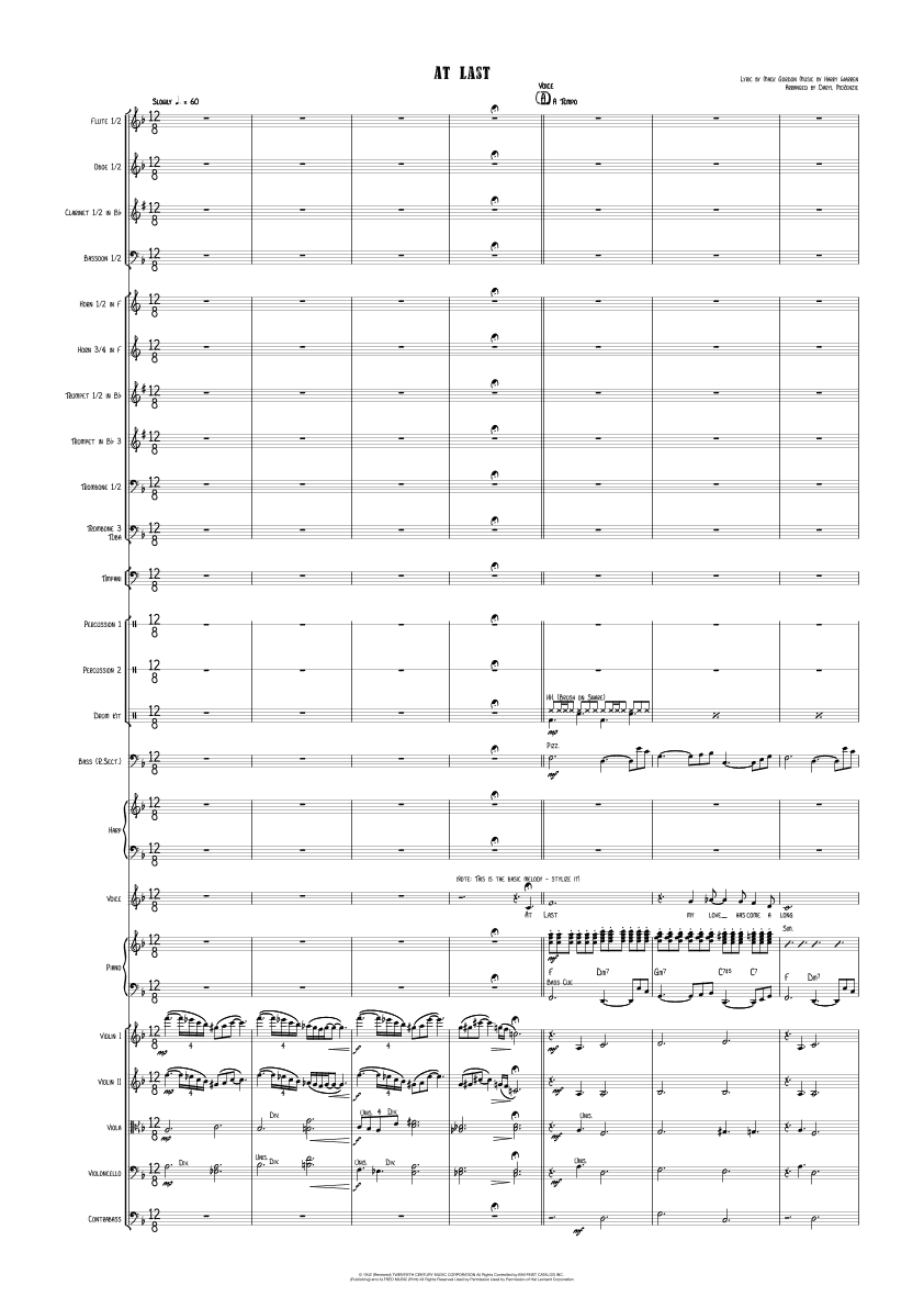 At Last (arr. Daryl McKenzie)