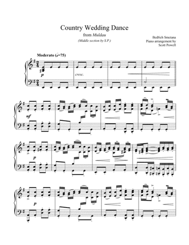 Country Wedding, from the Moldau (New Section Added) (arr. Scott Powell)