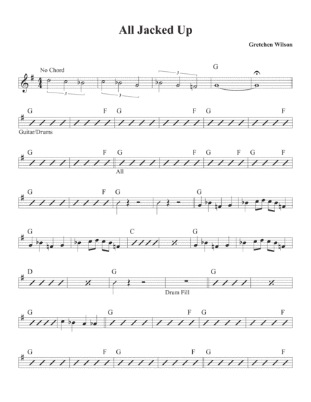 All Jacked Up (arr. David M Fagnant)