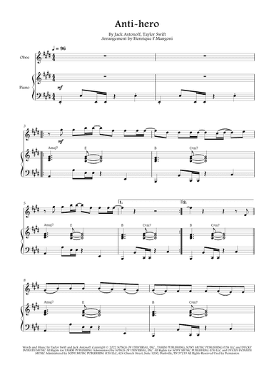 Anti-hero (arr. Henrique F Mangoni)