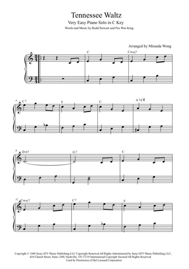 Tennessee Waltz (arr. Miranda Wong)