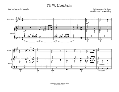 Till We Meet Again (arr. Dominic Meccia)