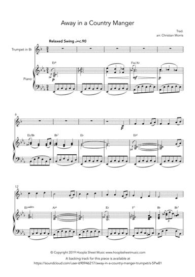 Away in a Country Manger (arr. Hoopla Sheet Music)