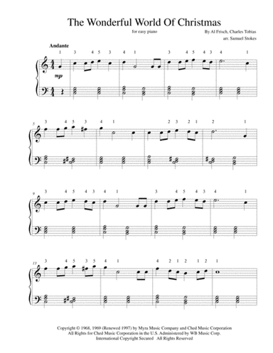 The Wonderful World Of Christmas (arr. Samuel Stokes)