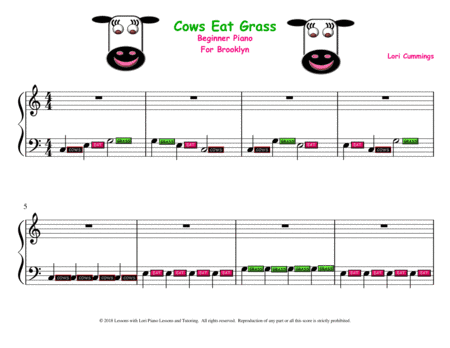 Cows Eat Grass
