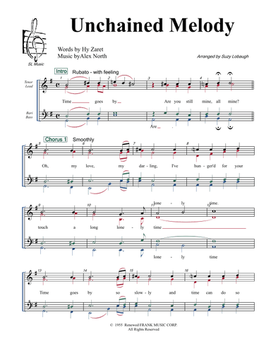 Unchained Melody (arr. Suzy Lobaugh, CMA - SLmusic)