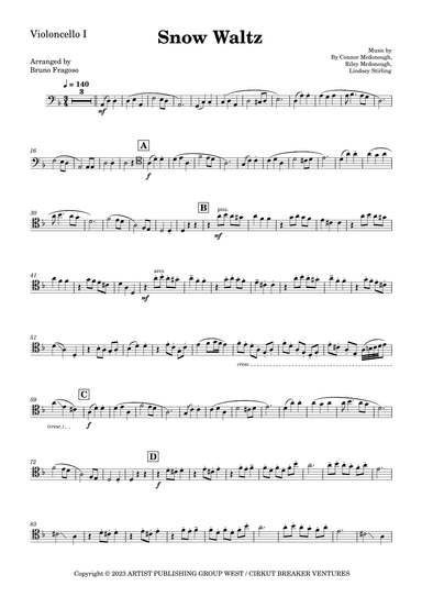 Snow Waltz (arr. Bruno Fragoso de Almeida)