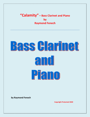 Calamity - For Bass Clarinet and Piano