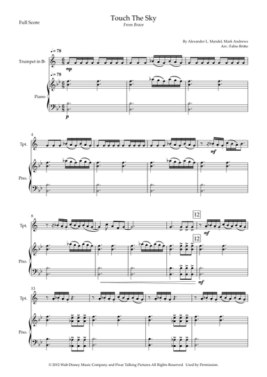 Touch The Sky (arr. Fabio Britto)