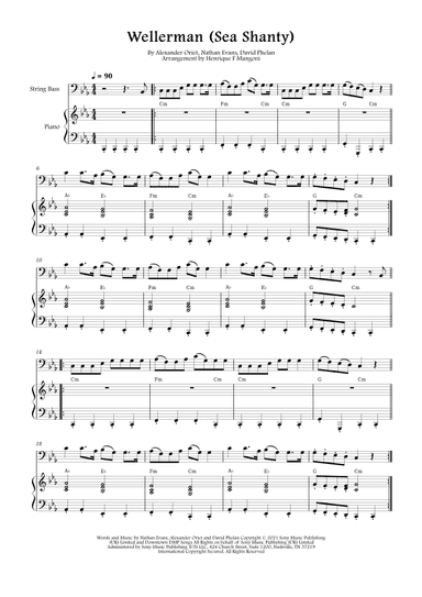 Wellerman (arr. Henrique F Mangoni)